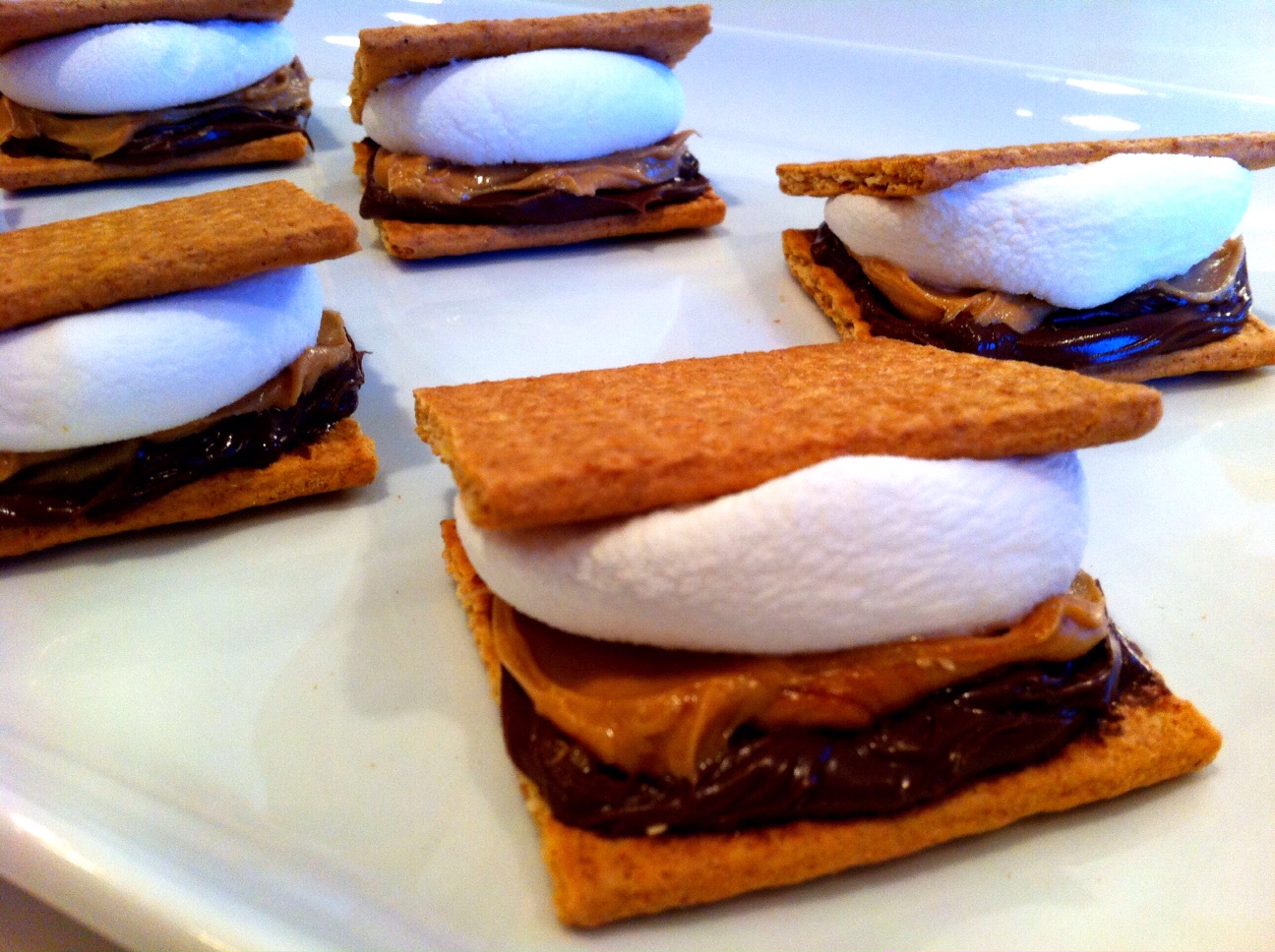 Peanut Butter Nutella S’mores