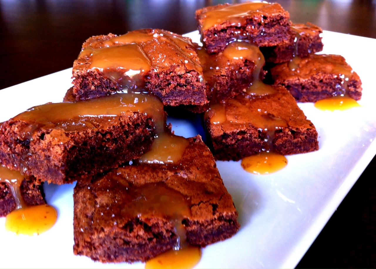Salted Caramel Brownies