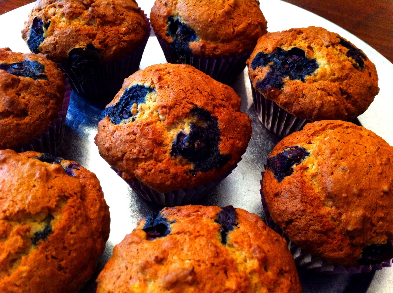 Blueberry Banana Muffins