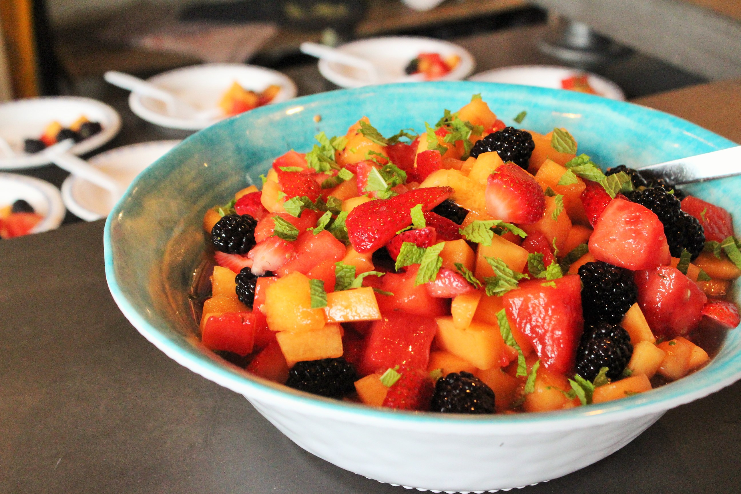 Honey Bourbon Fruit Salad