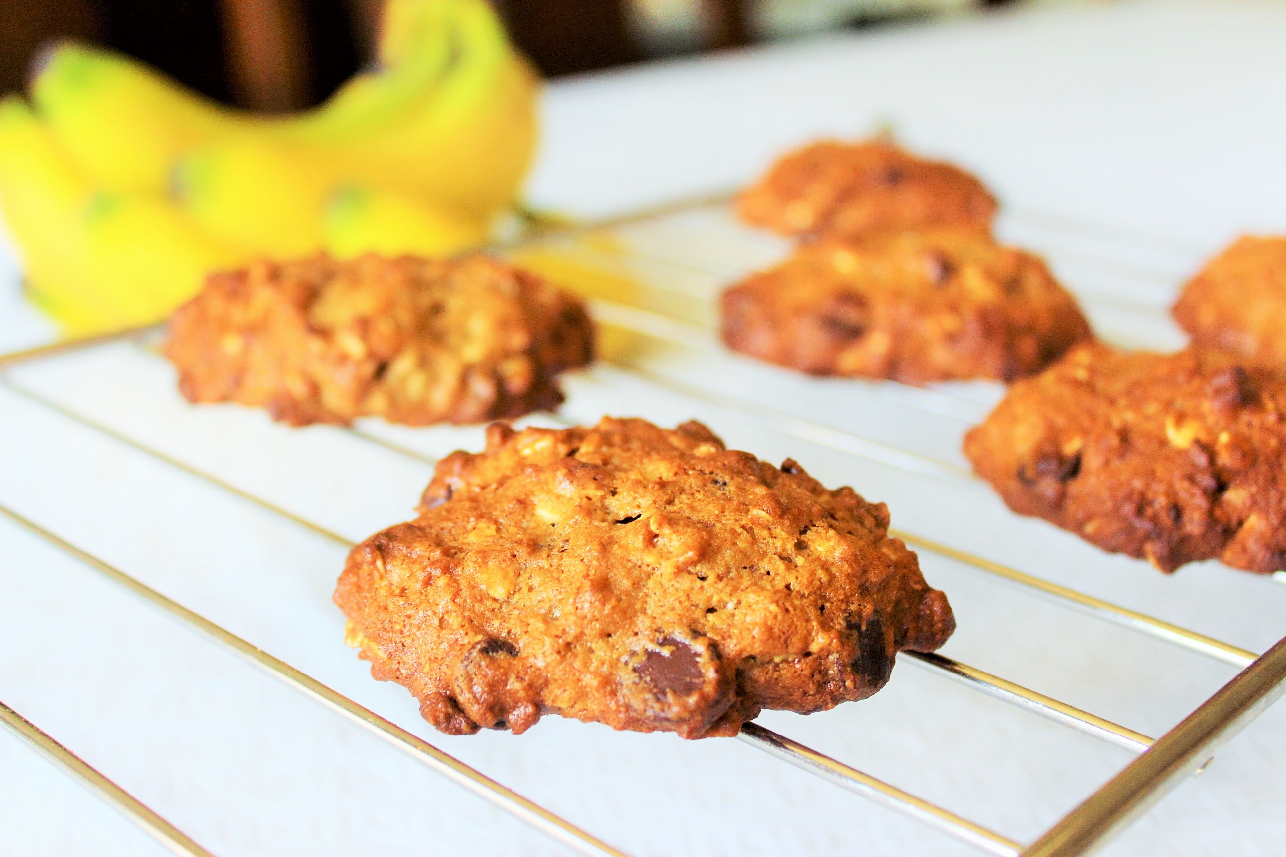Chocolate Chip Banana Cookies