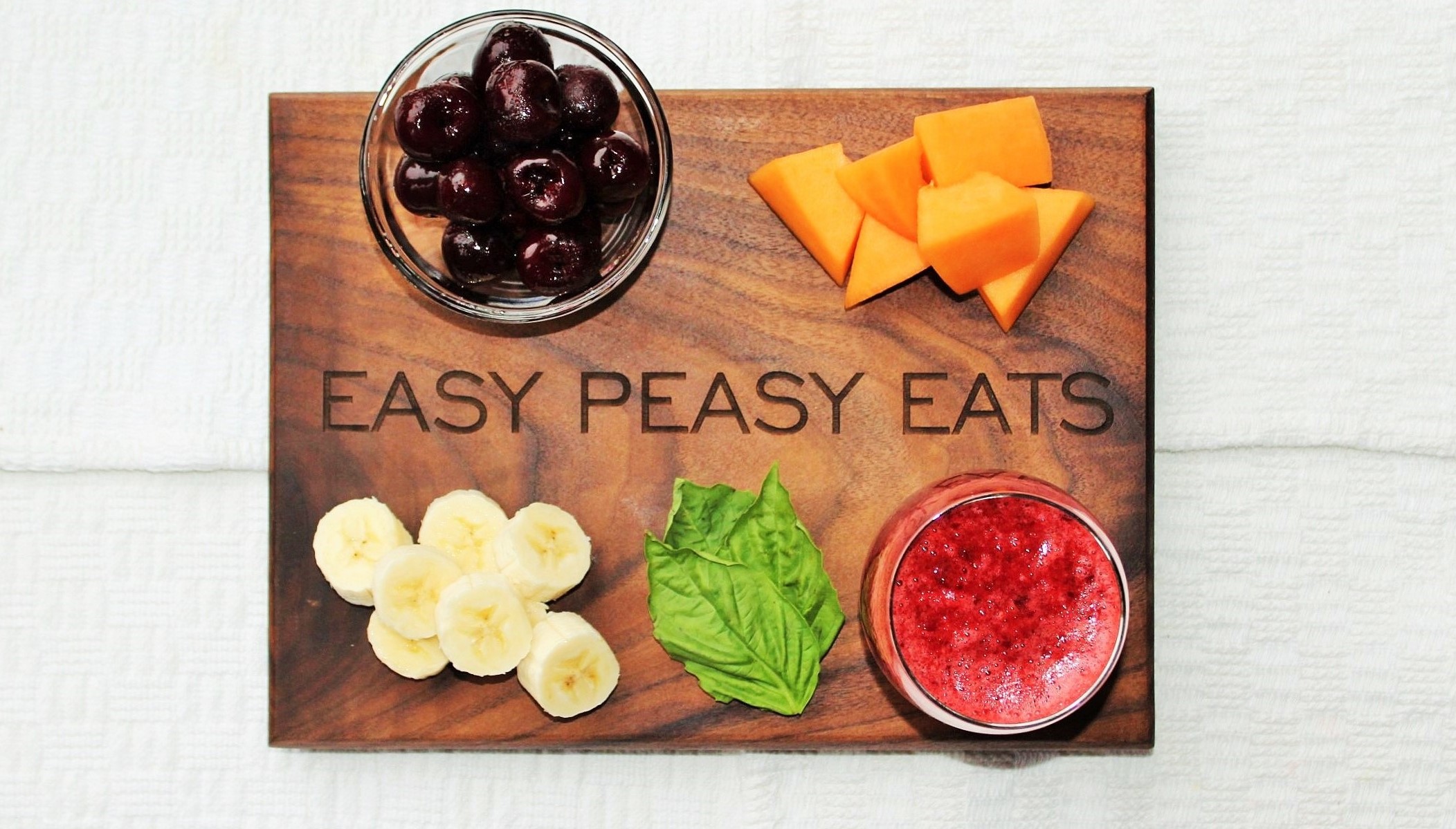 Cherry Cantaloupe Smoothie